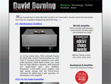 Tablet Screenshot of davidberning.com